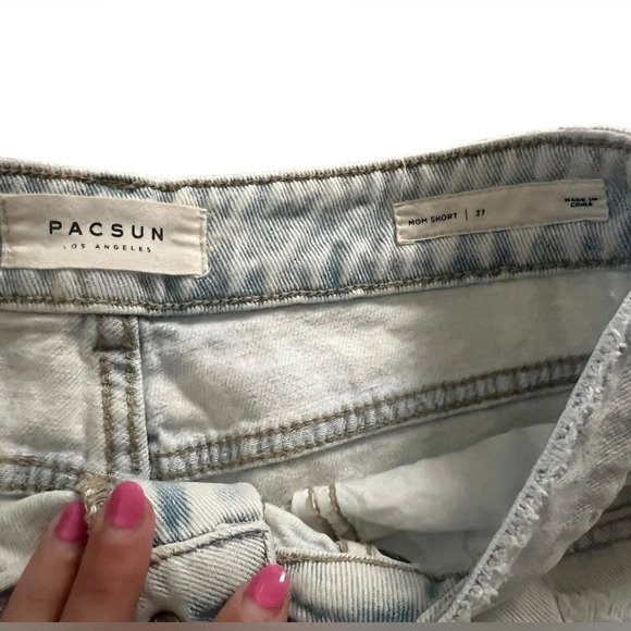 Pac sun mom short size 27 in excellent condition - Picture 3 of 3